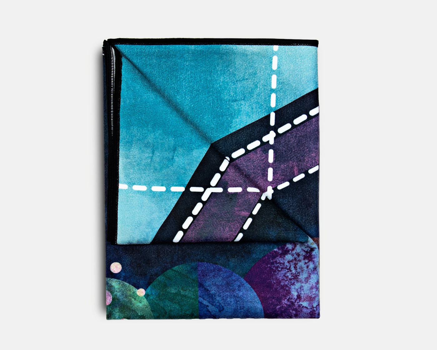 Yoga Mat Towel - Cosmica Print