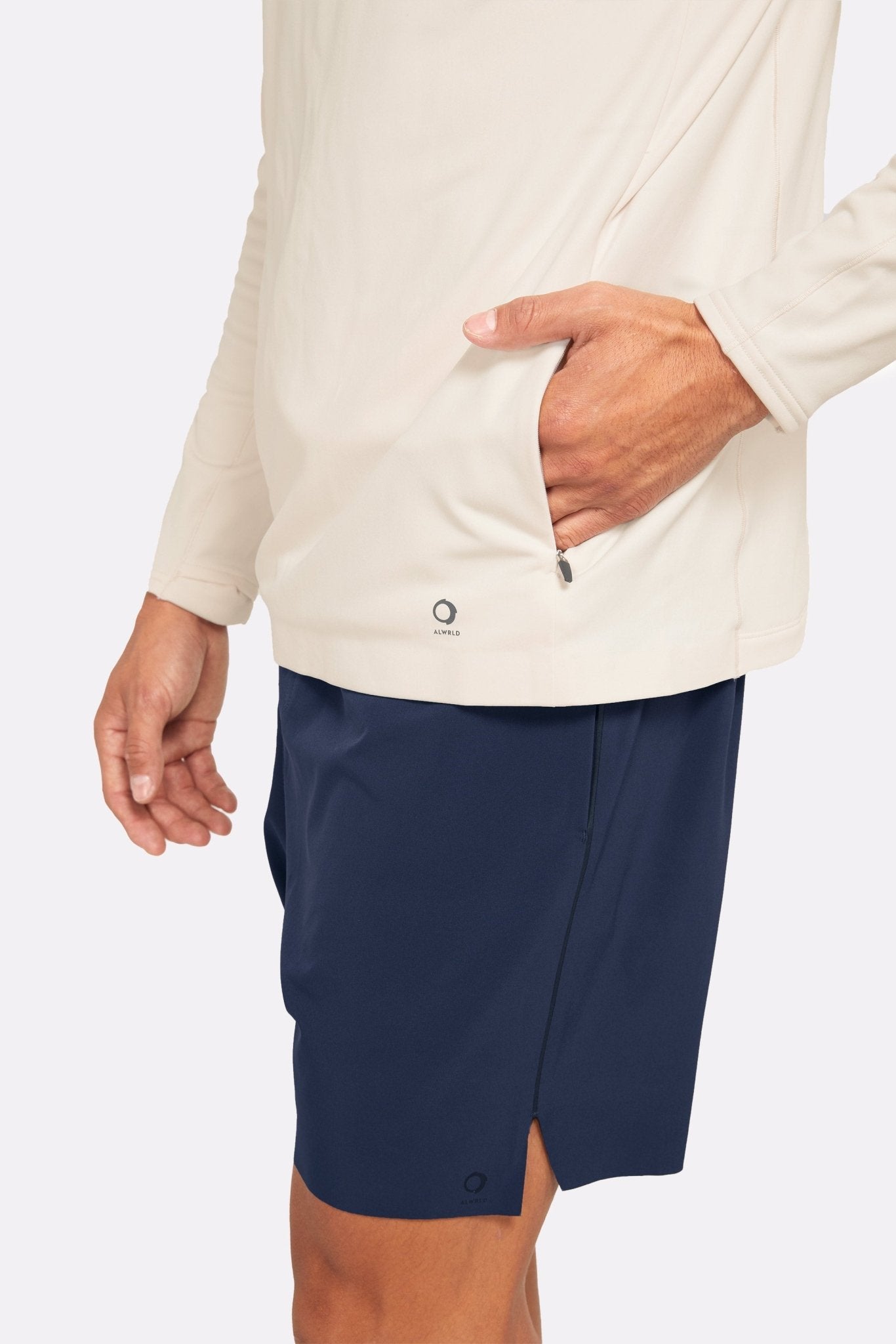 ALRN HI VIZ 1/4 ZIP | ALWRLD | Evolve Fit Wear