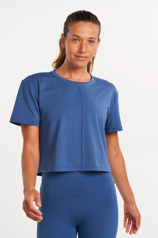 ALSPRT PINTUCK TEE | ALWRLD | Evolve Fit Wear