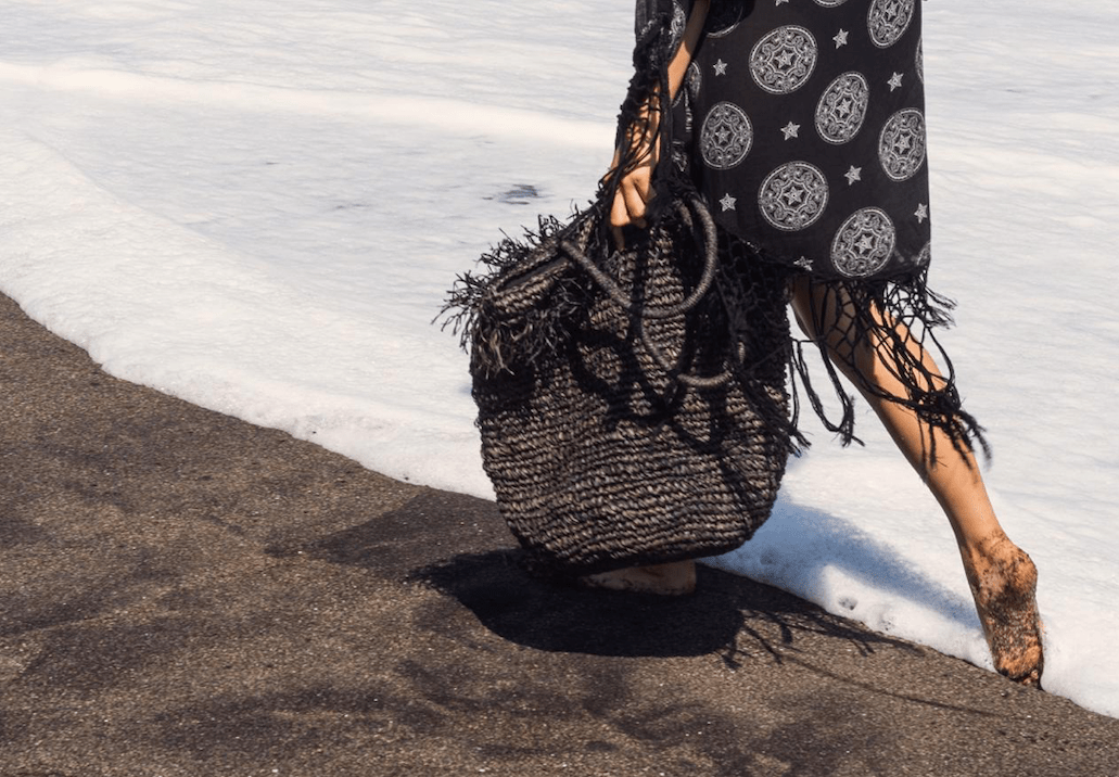 Amber Beach Bag - Black | Vagabond Goods | Evolve Fit Wear