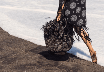 Amber Beach Bag - Black | Vagabond Goods | Evolve Fit Wear