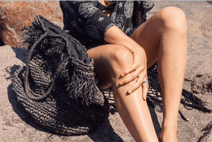 Amber Beach Bag - Black | Vagabond Goods | Evolve Fit Wear