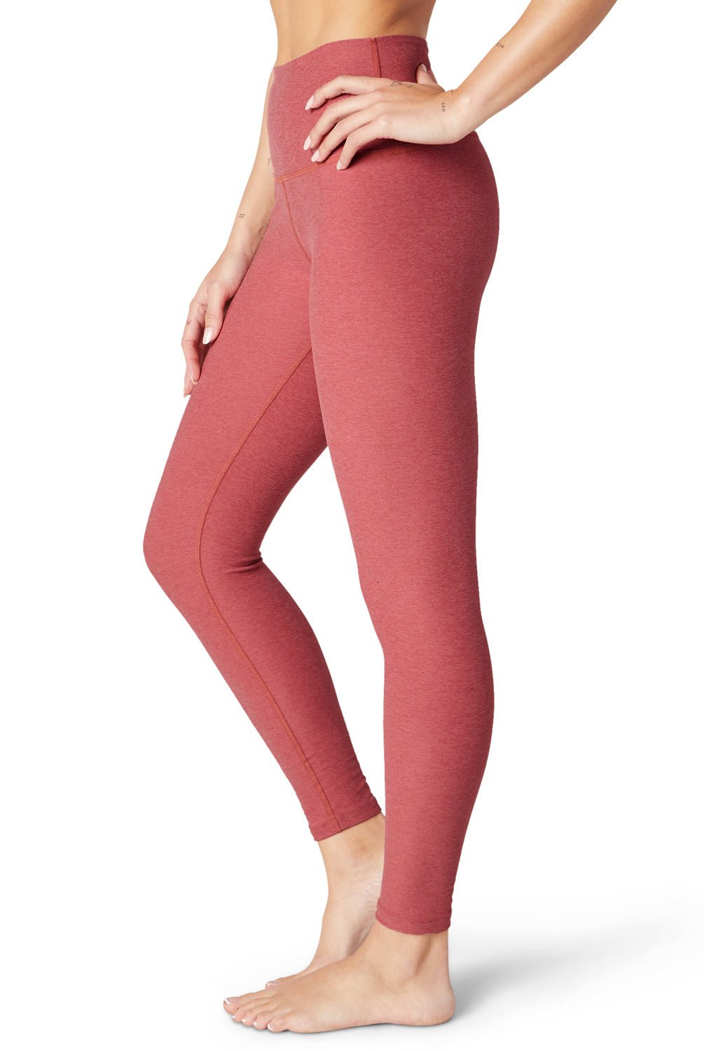 Beyond Yoga Caught in the Midi Legging - Scarlet | Beyond Yoga | Evolve Fit Wear