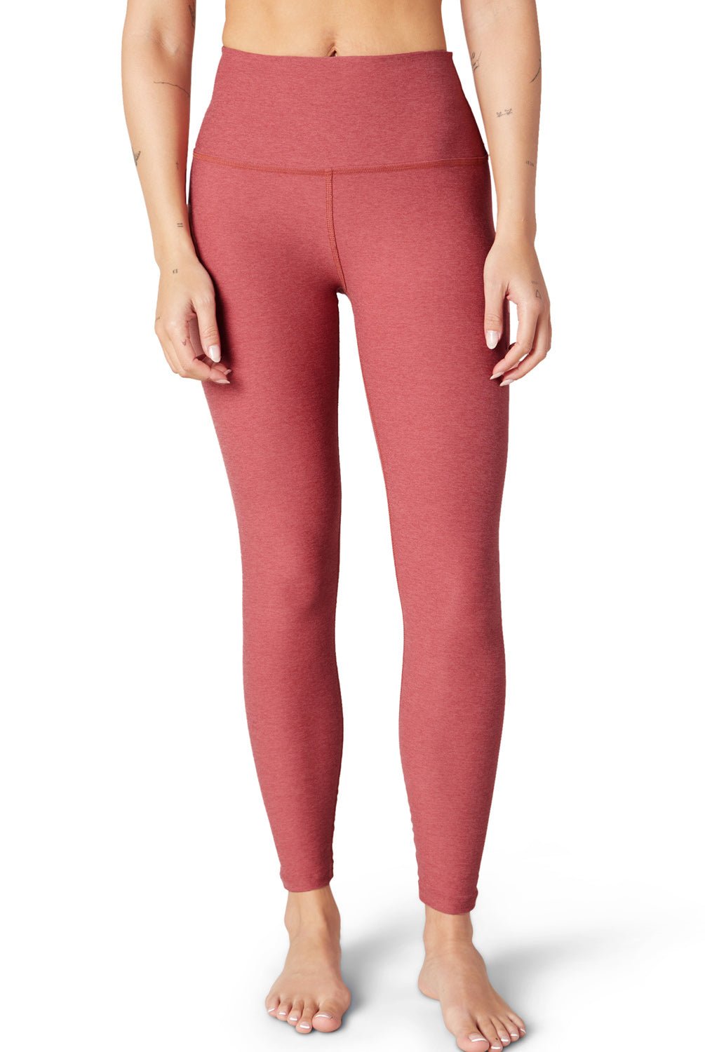 Beyond Yoga Caught in the Midi Legging - Scarlet | Beyond Yoga | Evolve Fit Wear