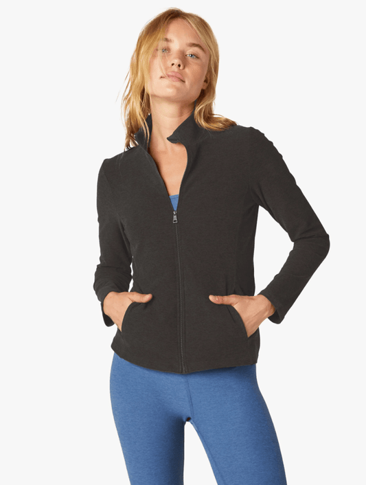Beyond Yoga On The Go Mock Neck Jacket | Beyond Yoga | Evolve Fit Wear