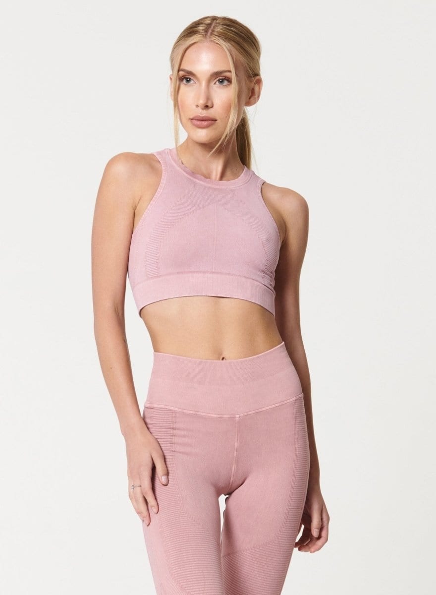 Body Engineered® One By One Crop Hand Dyed | NUX | Evolve Fit Wear