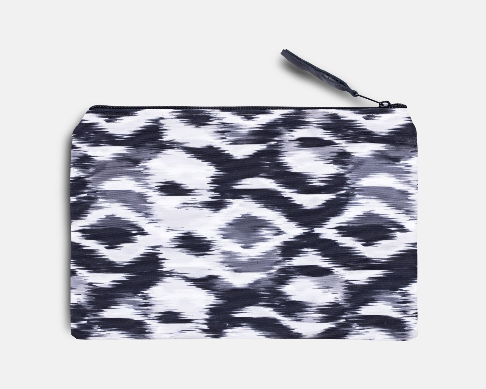 Canvas Workout Pouch - Blurred Ikat Print | Vagabond Goods | Evolve Fit Wear