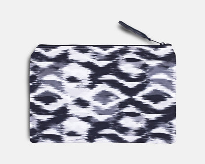 Canvas Workout Pouch - Blurred Ikat Print | Vagabond Goods | Evolve Fit Wear