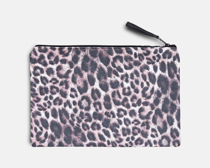 Canvas Workout Pouch - Leopard Print | Vagabond Goods | Evolve Fit Wear