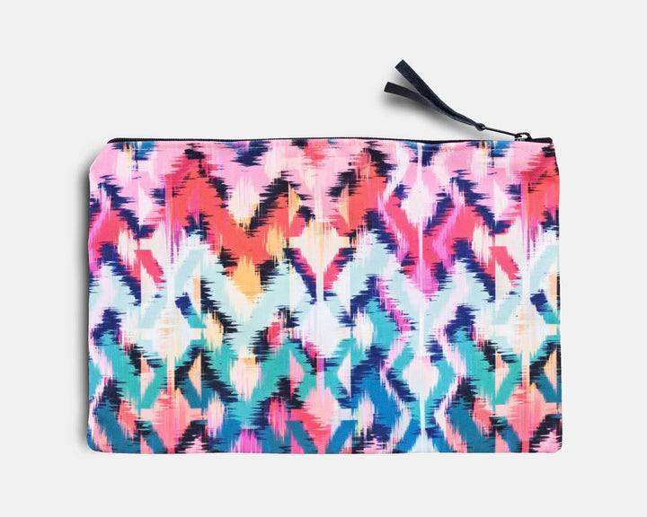 canvas-workout-pouch-tropical-ikat-print-vagabond-goods-evolve-fit-wear-800787 - Evolve Fit Wear - canvas-workout-pouch-tropical-ikat-print-vagabond-goods-evolve-fit-wear-800787