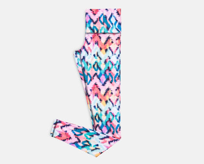 Charly Legging in Tropical Ikat Print | Vagabond Goods | Evolve Fit Wear