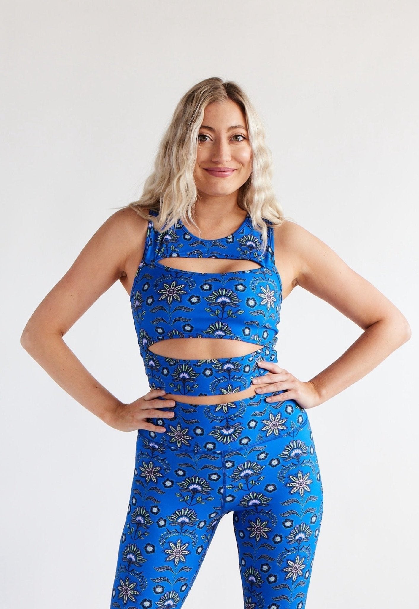 Cut Away Top - Bloom | Swaay | Evolve Fit Wear