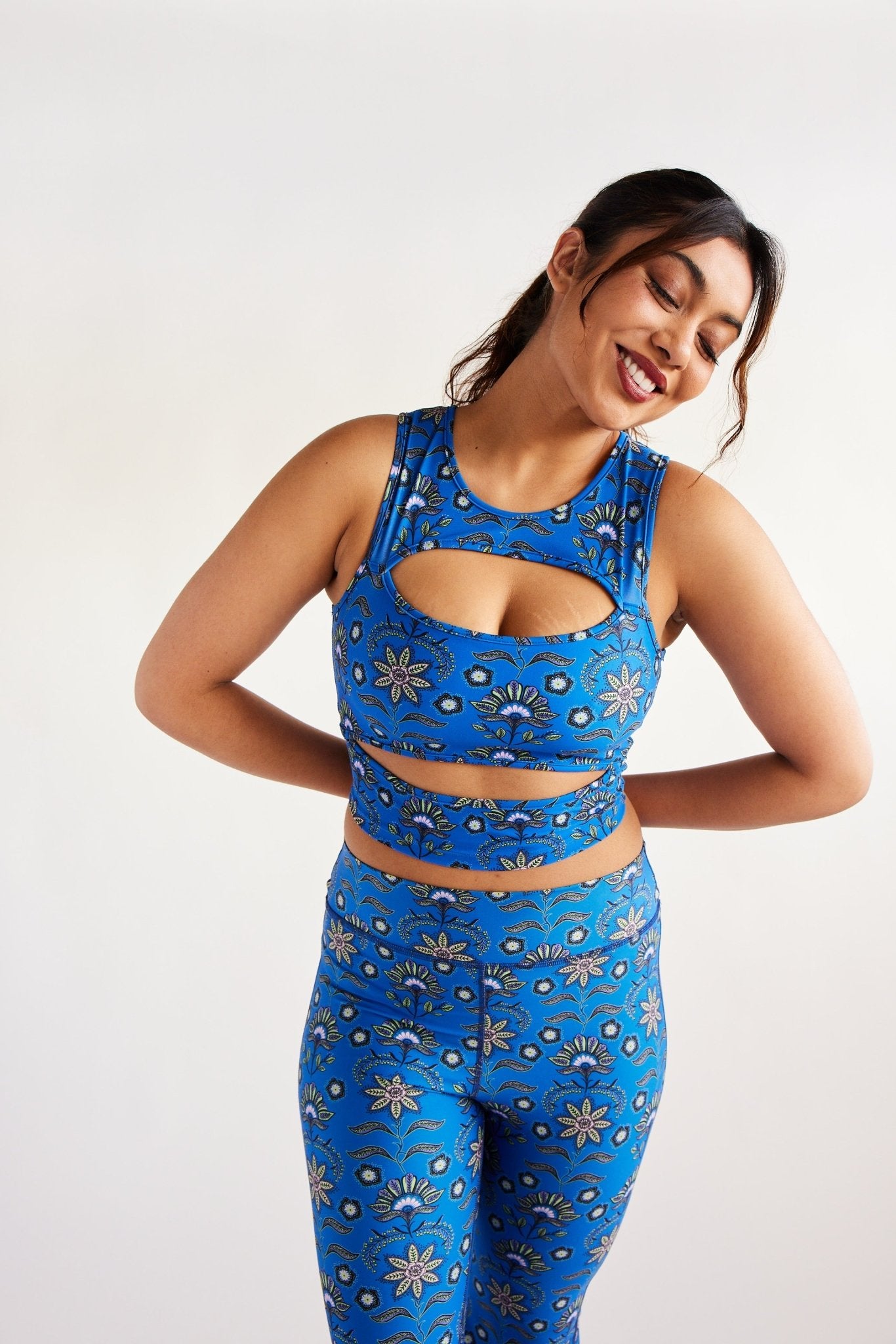 Cut Away Top - Bloom | Swaay | Evolve Fit Wear