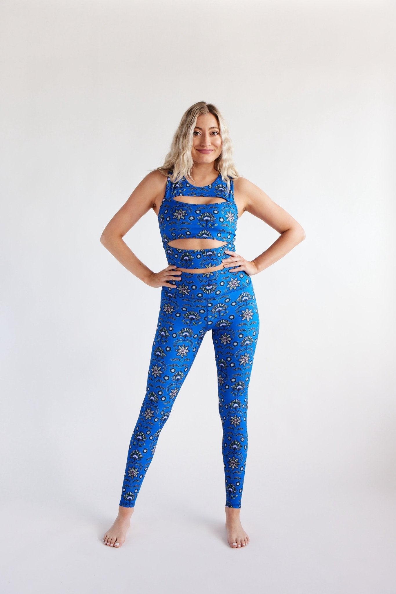 Cut Away Top - Bloom | Swaay | Evolve Fit Wear
