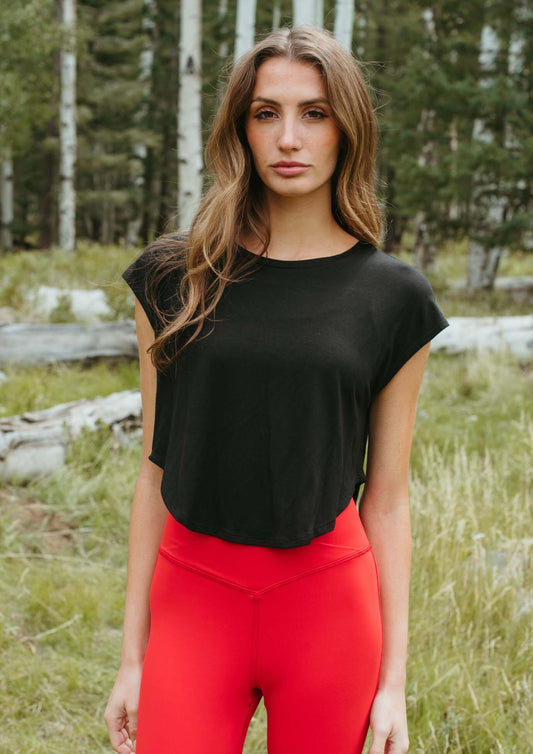 Easy Tee - Black | Jala | Evolve Fit Wear