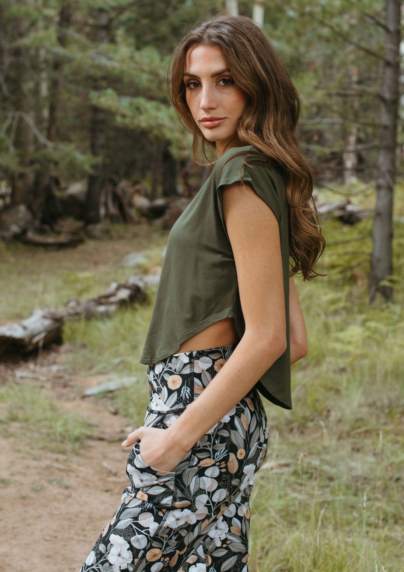 Easy Tee - Olive | Jala | Evolve Fit Wear
