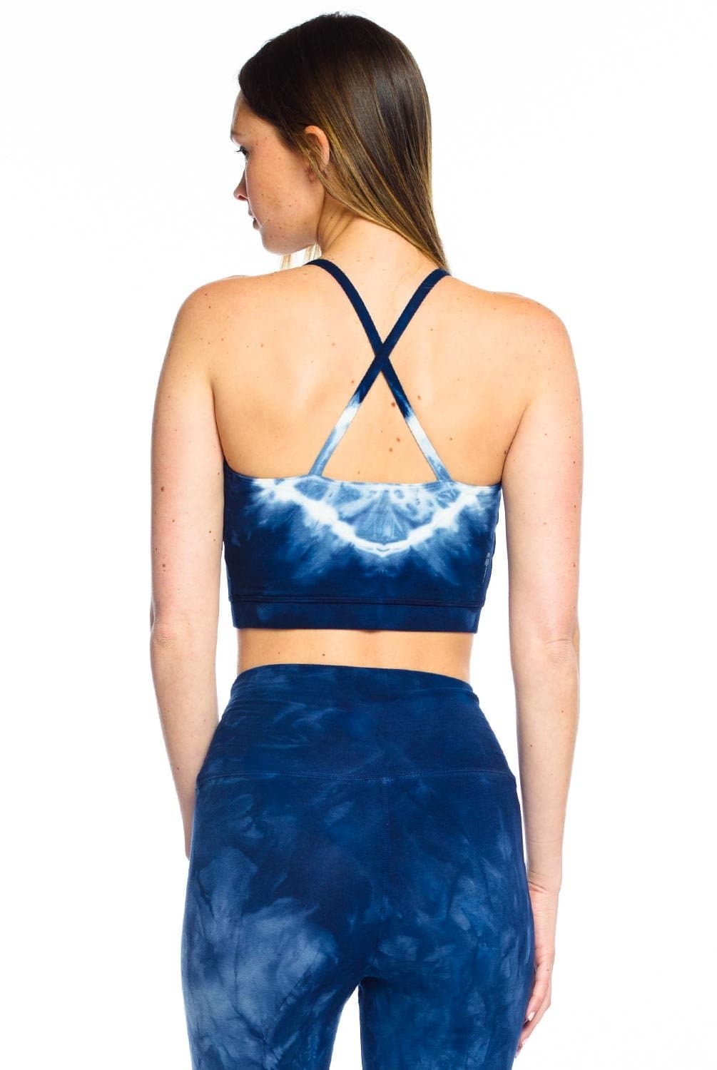 Electric & Rose Grayson Crop Top - Navy | Electric Rose | Evolve Fit Wear