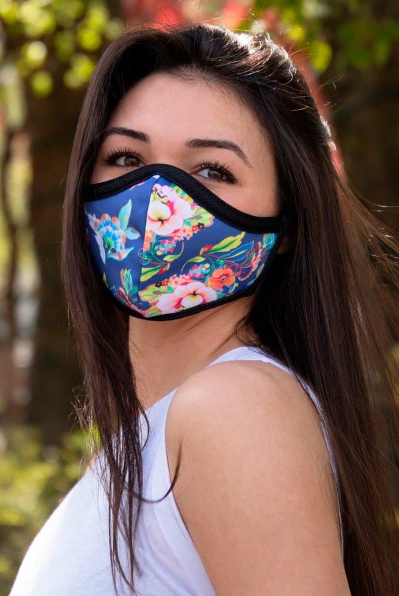 Emily Hsu Together Face Mask - Leopard - Evolve Fit Wear