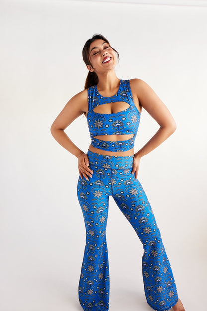 Flare Pants - Bloom | Swaay | Evolve Fit Wear