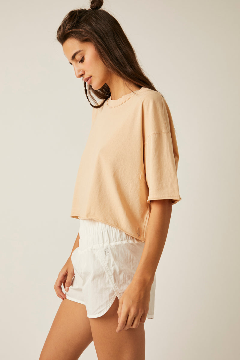 Free People Inspire Tee - Pink Sand