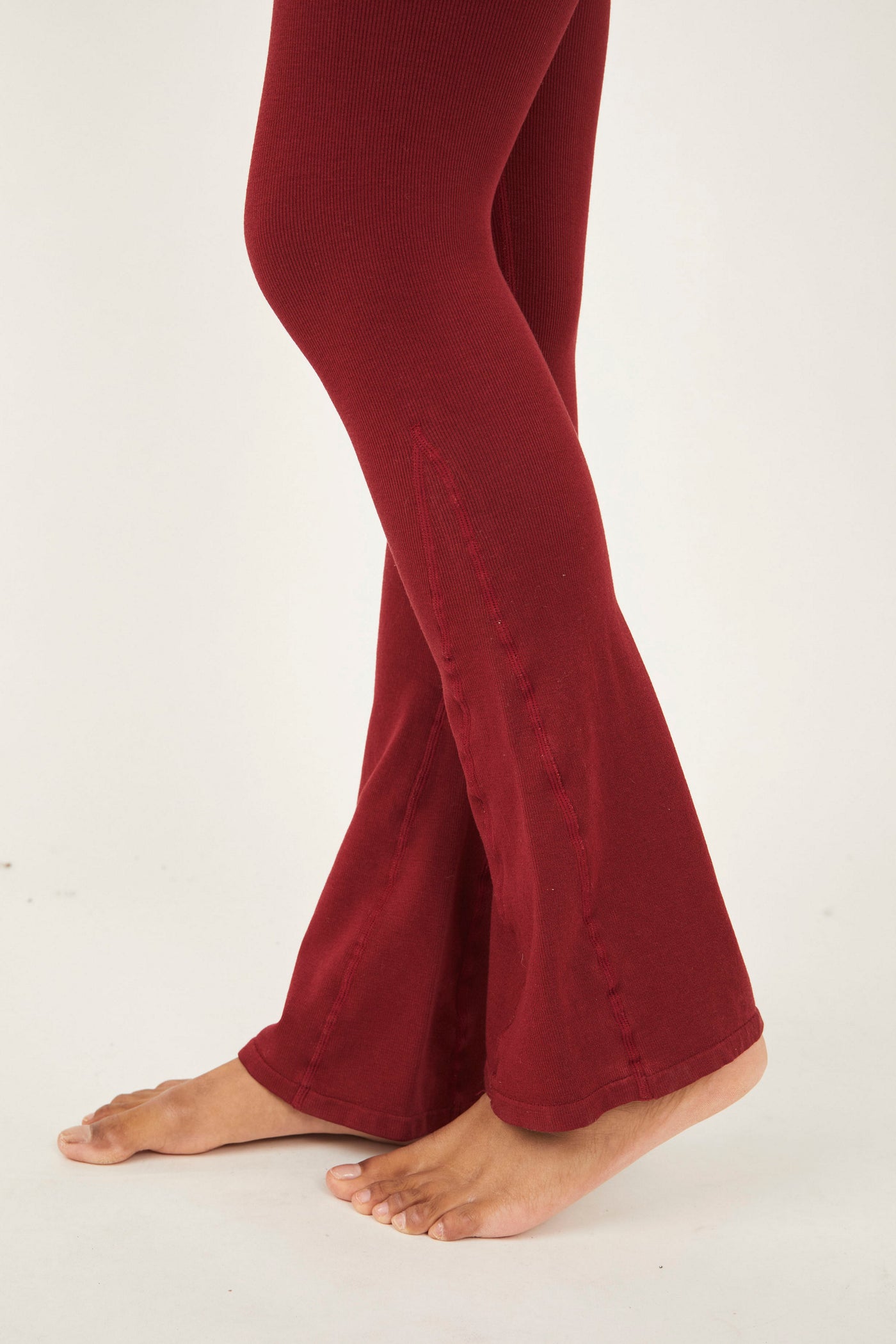 Free People Rich Soul Flare in Cowboy Red