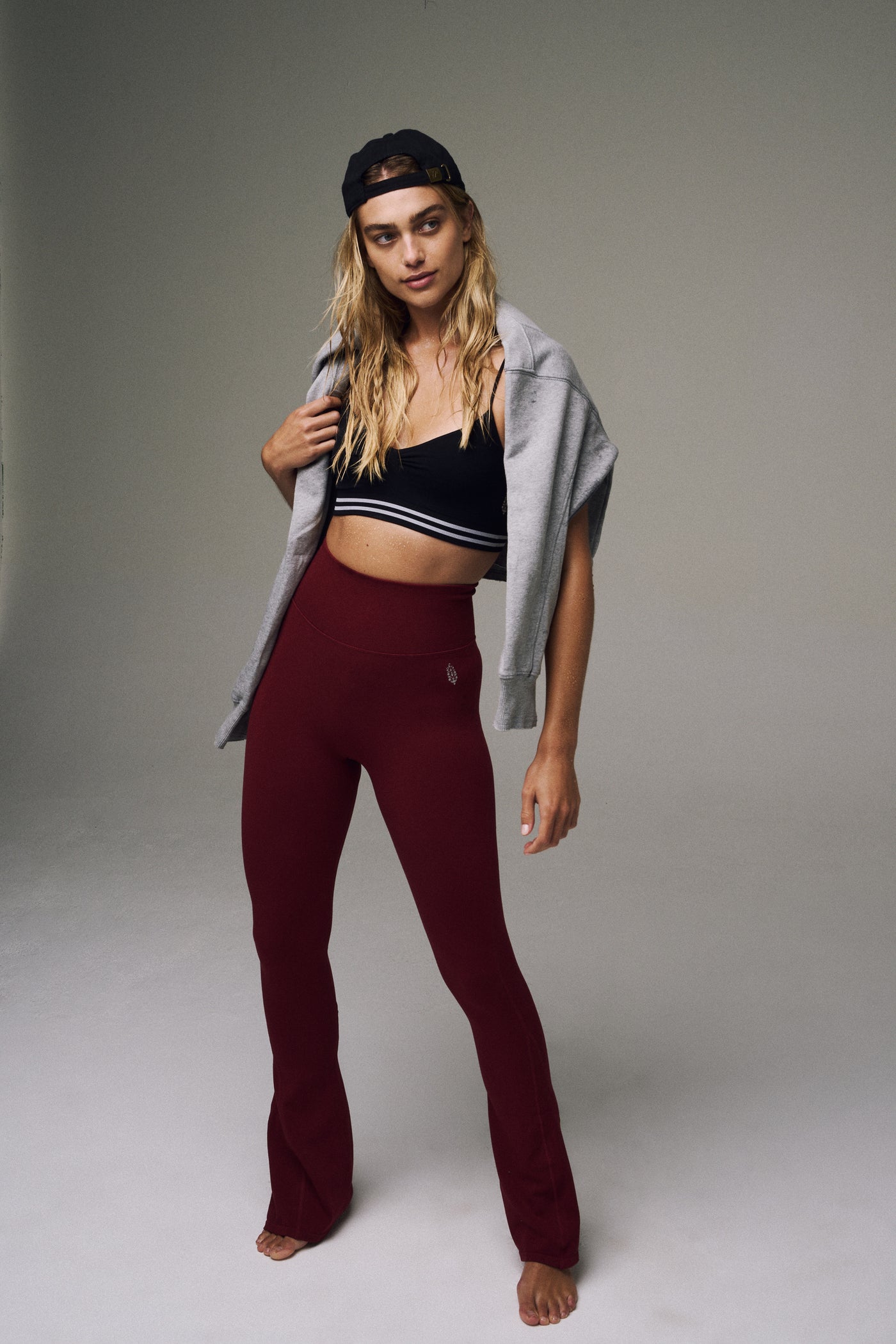 FREE PEOPLE MOVEMENT Go To Cropped Flares by at Free People - ShopStyle