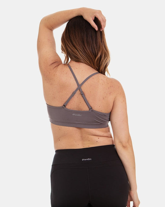 Handful Adjustable Bra – Magnetic Gray | Handful | Evolve Fit Wear