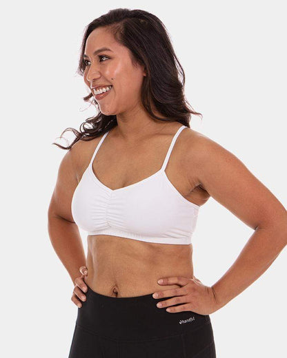 Handful Adjustable Bra – No Headlights White | Handful | Evolve Fit Wear