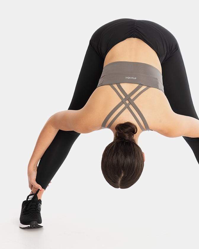Handful Double Down Bra – Magnetic Gray | Handful | Evolve Fit Wear