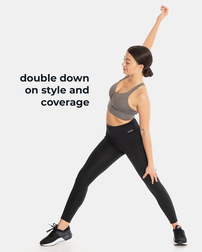 Handful Double Down Bra – Magnetic Gray | Handful | Evolve Fit Wear