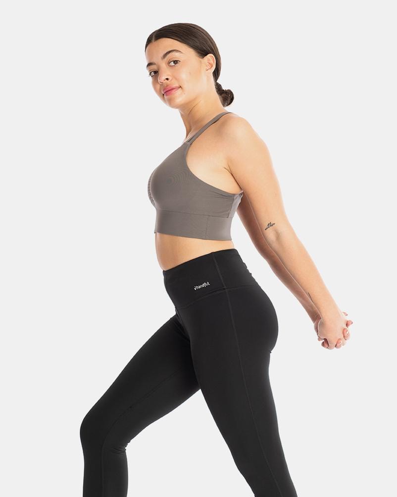 Handful Double Down Bra – Magnetic Gray | Handful | Evolve Fit Wear