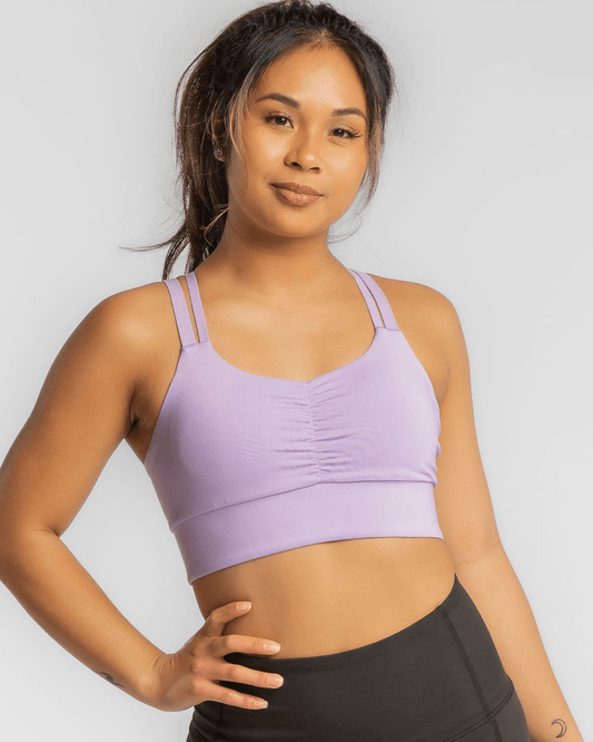 Handful Double Down Bra – Wisteria | Handful | Evolve Fit Wear