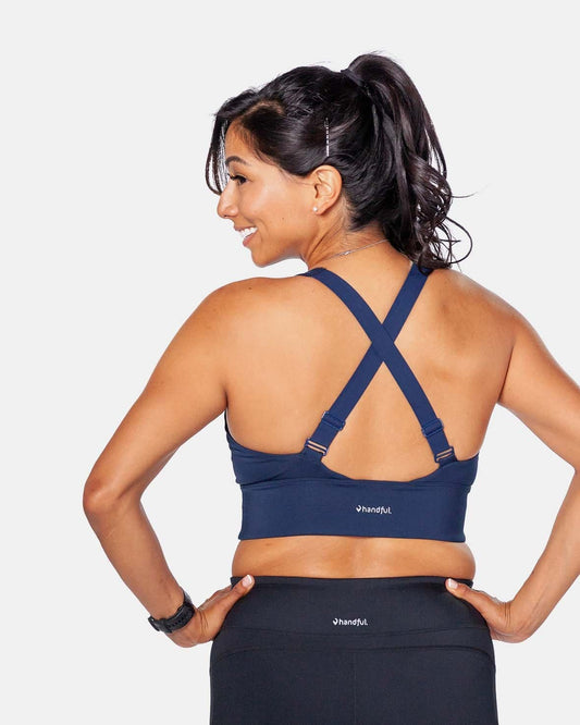 Handful Gametime Bra – Navy | Handful | Evolve Fit Wear