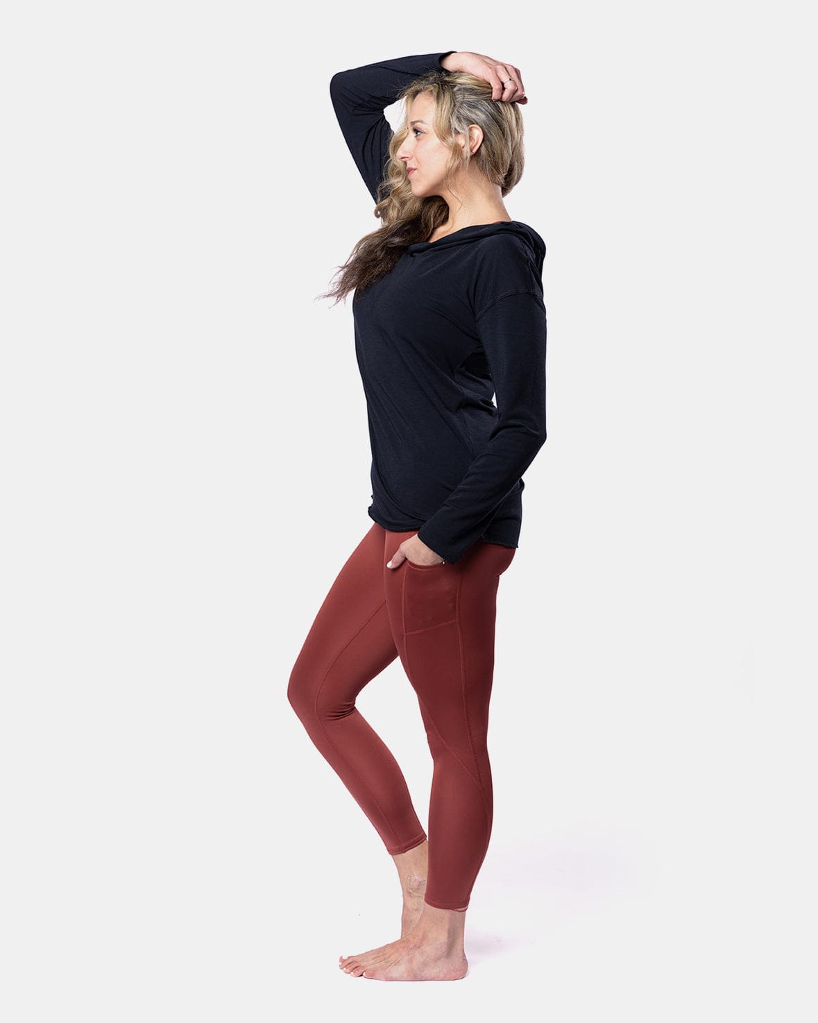 Handful Hello Sunshine UPF Hoodie - Booya Black | Handful | Evolve Fit Wear