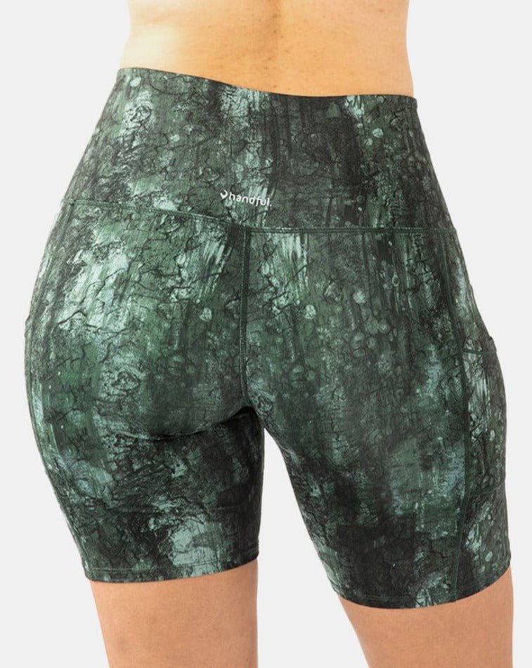 Handful Hi Five High - Waisted Biker Short - Nature Daze | Handful | Evolve Fit Wear