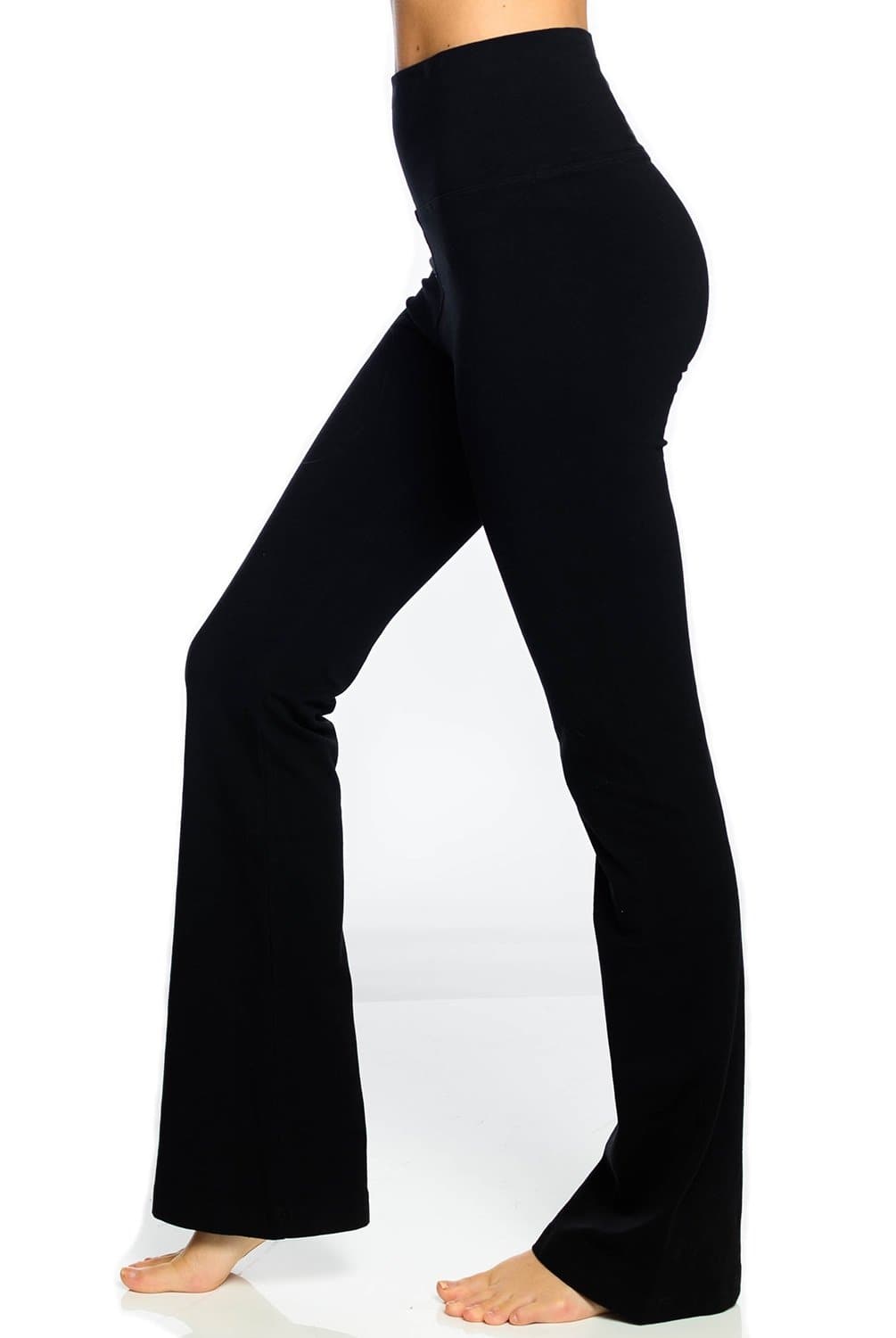 HardTail Rolldown Bootleg Pant - Black | Evolve Fit Wear
