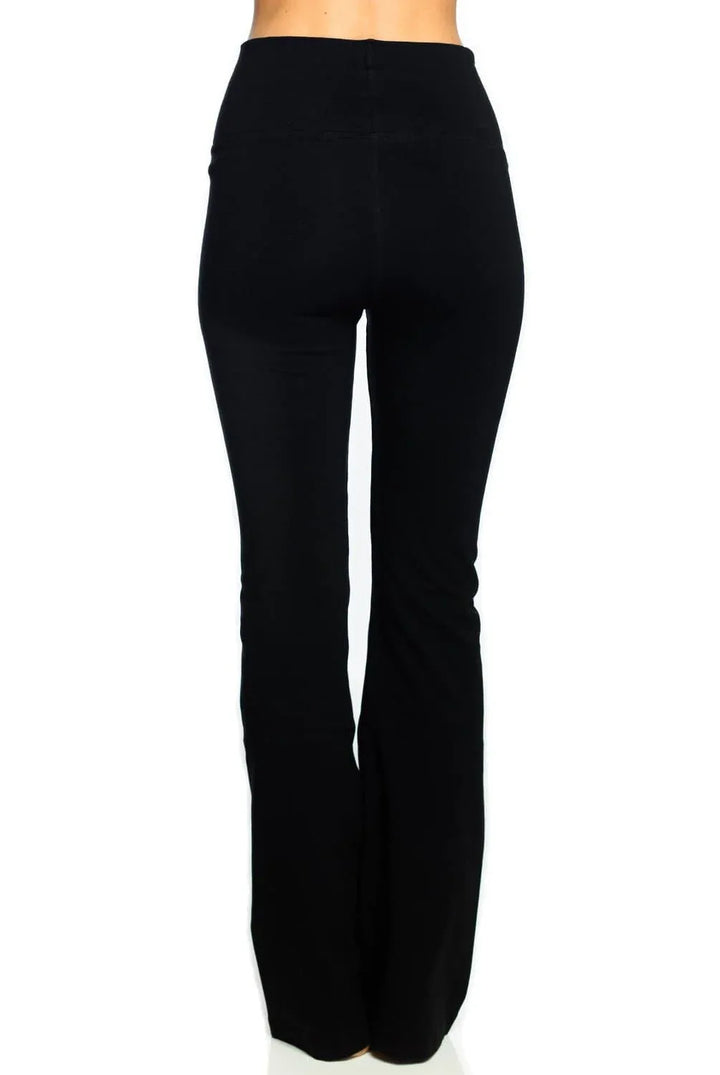 hard-tail-rolldown-bootleg-pant-black-hard-tail-forever-evolve-fit-wear-290054 - Evolve Fit Wear - hard-tail-rolldown-bootleg-pant-black-hard-tail-forever-evolve-fit-wear-290054