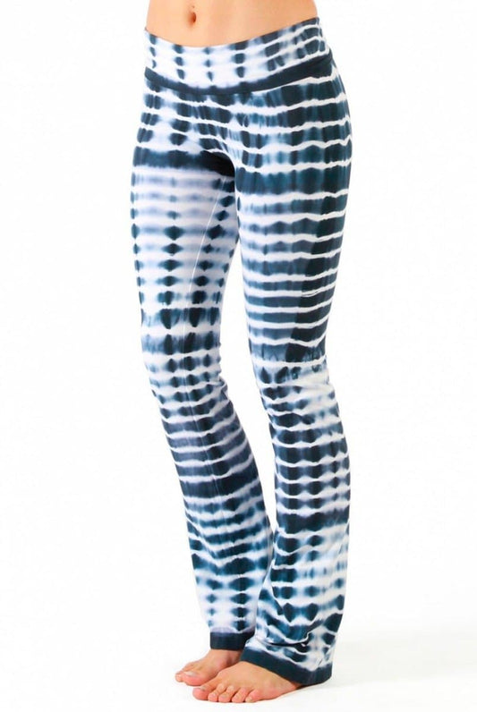Hard Tail Rolldown Bootleg Pant - Electric Lines | Hard Tail Forever | Evolve Fit Wear