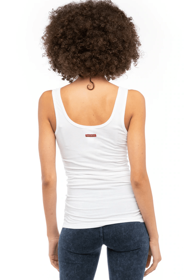 Hard Tail Sexy Tank - White | Hard Tail Forever | Evolve Fit Wear