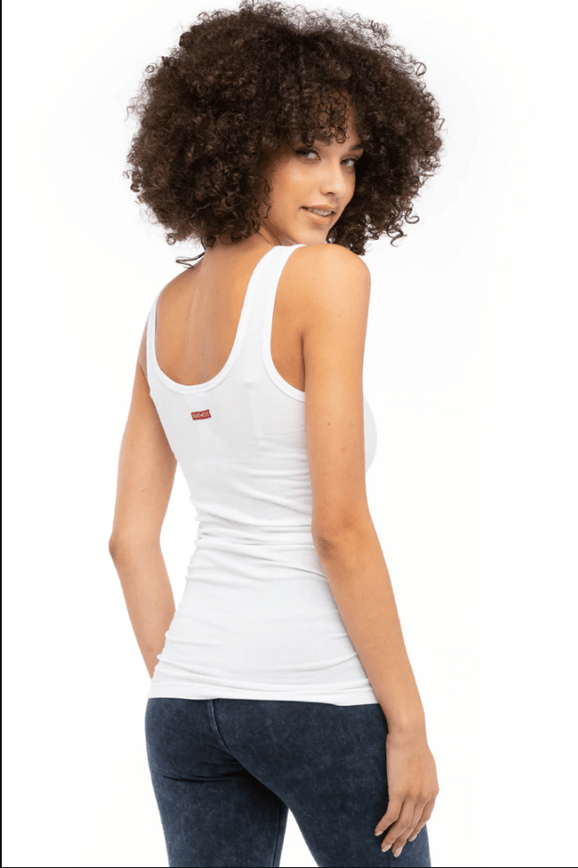 Hard Tail Sexy Tank - White | Hard Tail Forever | Evolve Fit Wear