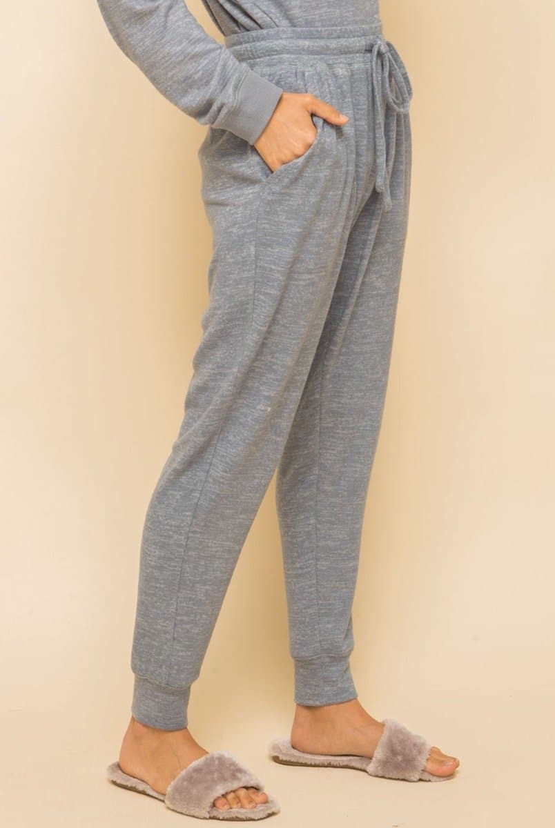 Hem and thread joggers sale