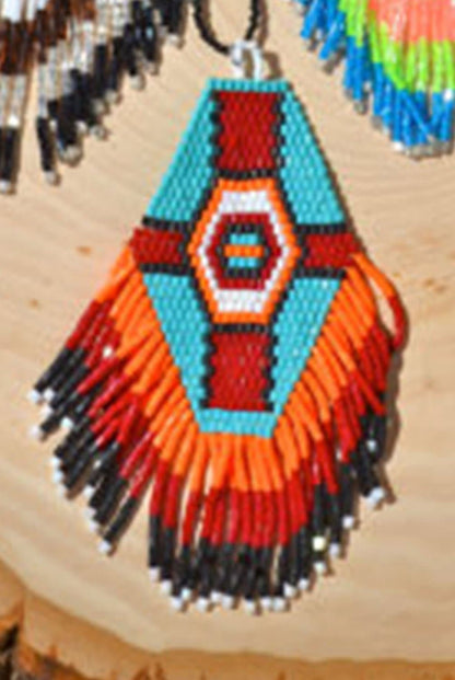 Jelly Wax Fringe Necklace | Heart Majestic Jewelry | Evolve Fit Wear