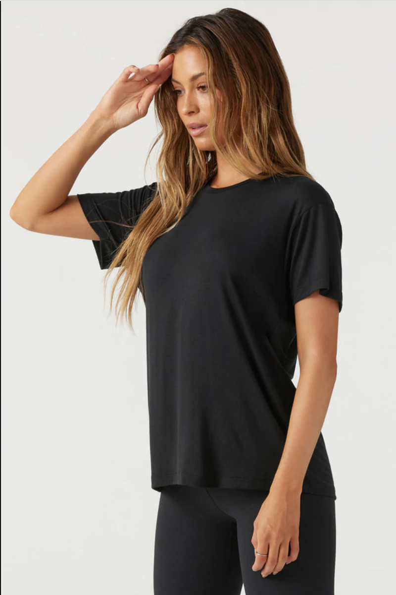 Joah Brown Boyfriend Tee - Black