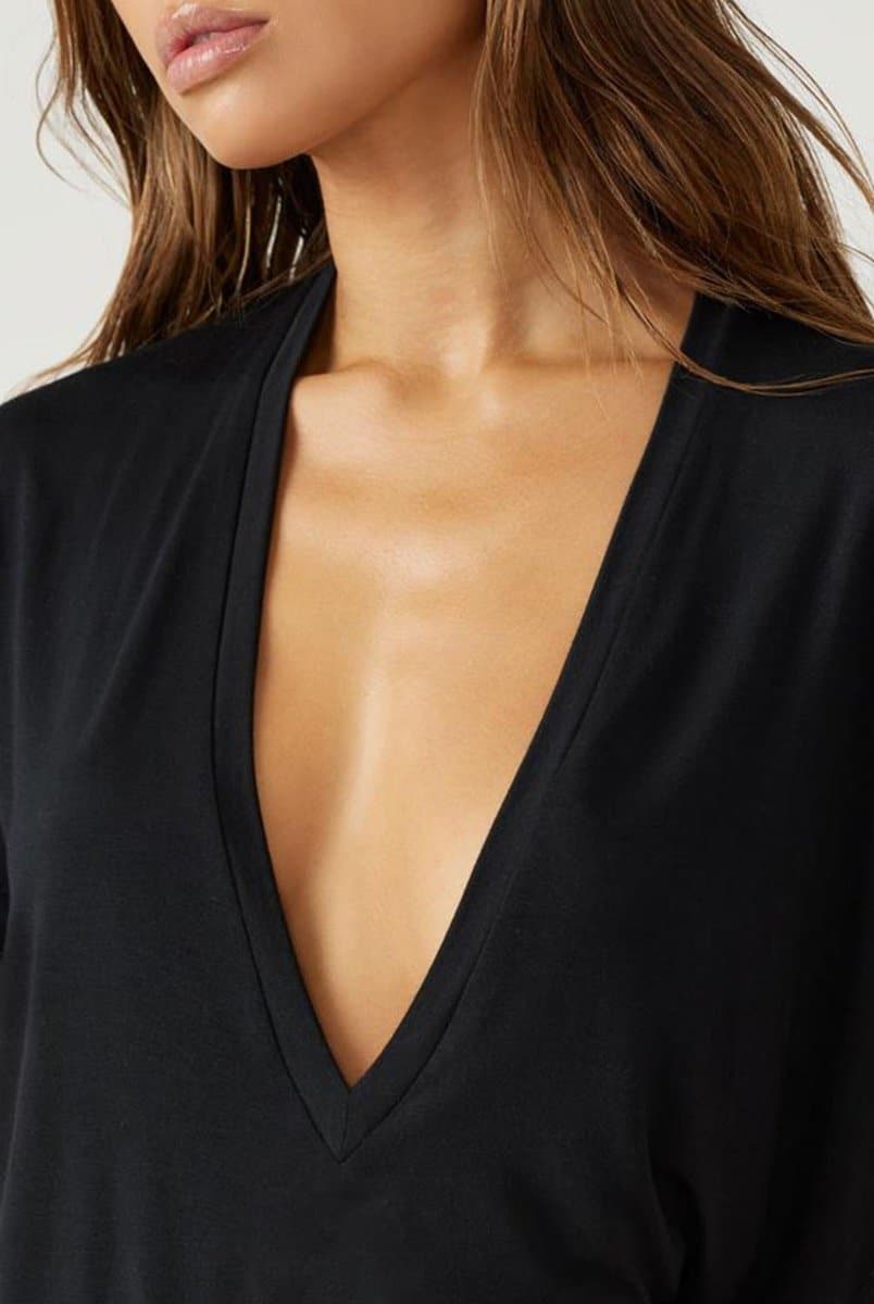 I Took the 'Plunge' With the Daring Deep V Tee, and You Should Too