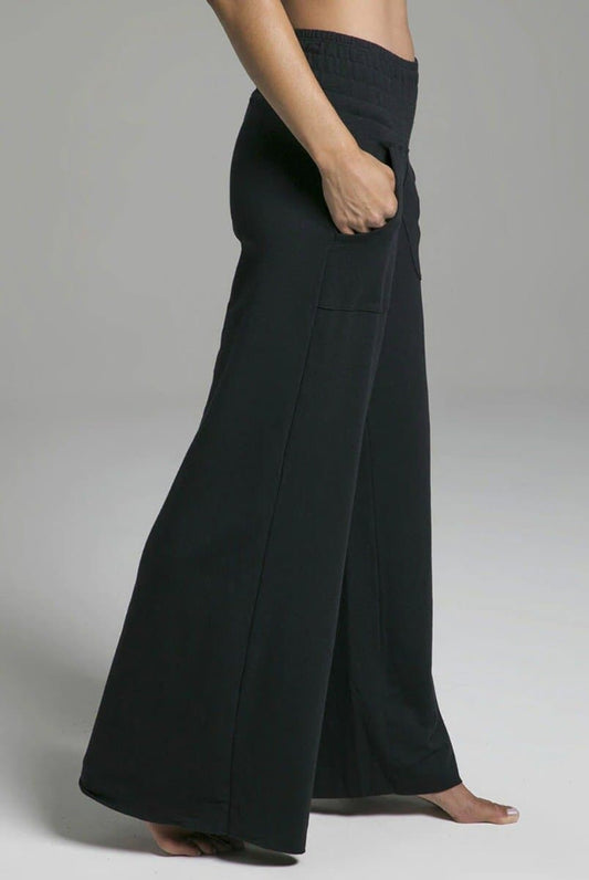 KiraGrace High Cozy Boho Pant - Black | KiraGrace | Evolve Fit Wear