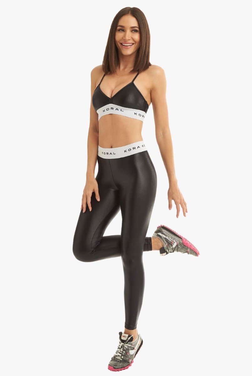 Koral Activewear - Cruz Mid-Rise Legging - Sportslegging for yoga, dance  and barre - STELLASSTYLE