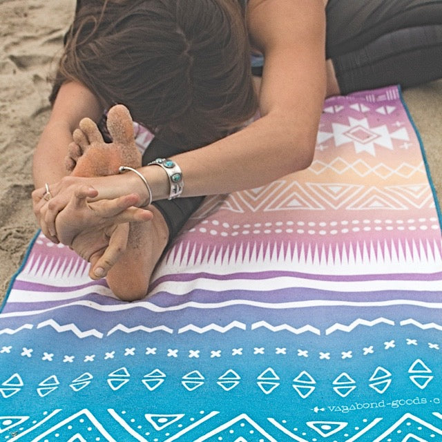 Yoga Towel - MiraFlores Print