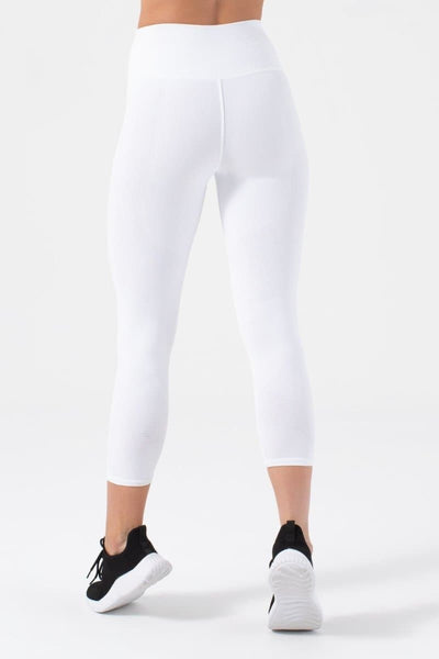 One By One 7/8 Legging P4901:P4901-White-S - NUX