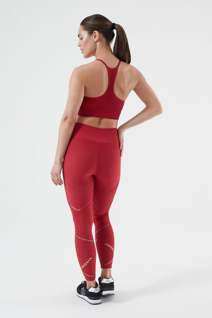 One By One Bra - V - Neck Seamless Sports Bra with Removable Cups | NUX | Evolve Fit Wear