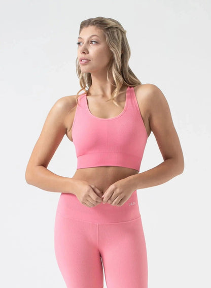One by One Scoop Bra - Seamless Criss - Cross Back Strap | NUX | Evolve Fit Wear
